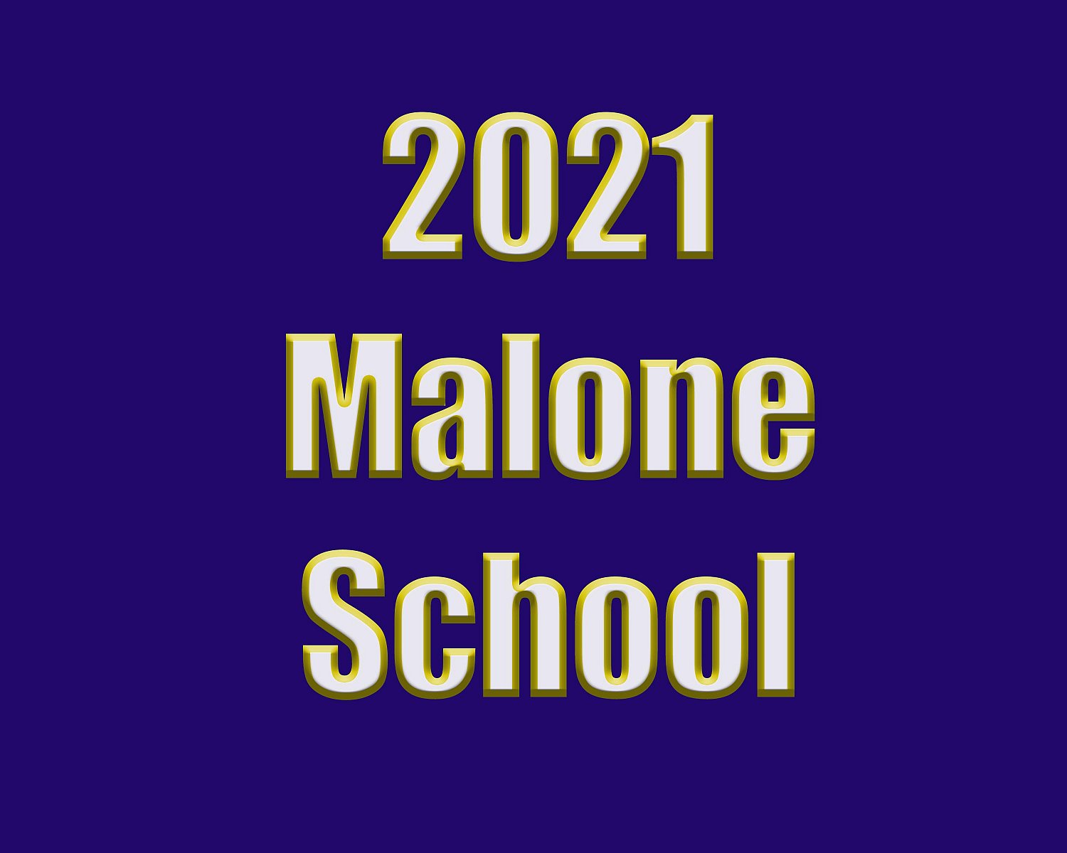 2021 Malone School Order Photos