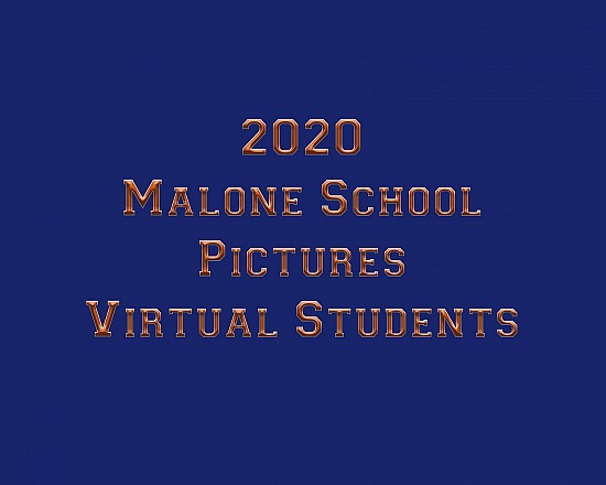 2020 Malone School Pictures - Virtual Students