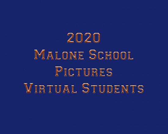 2020 Malone School Pictures - Virtual Students